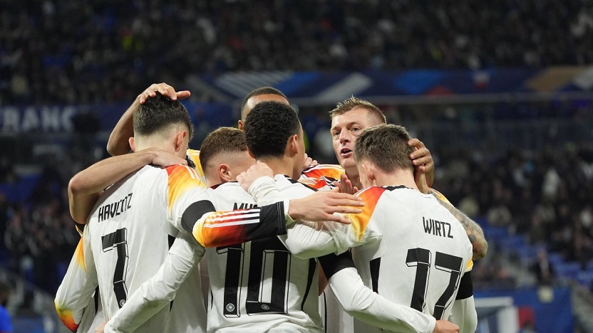 Tyskland slo Frankrike for første gang de siste årene